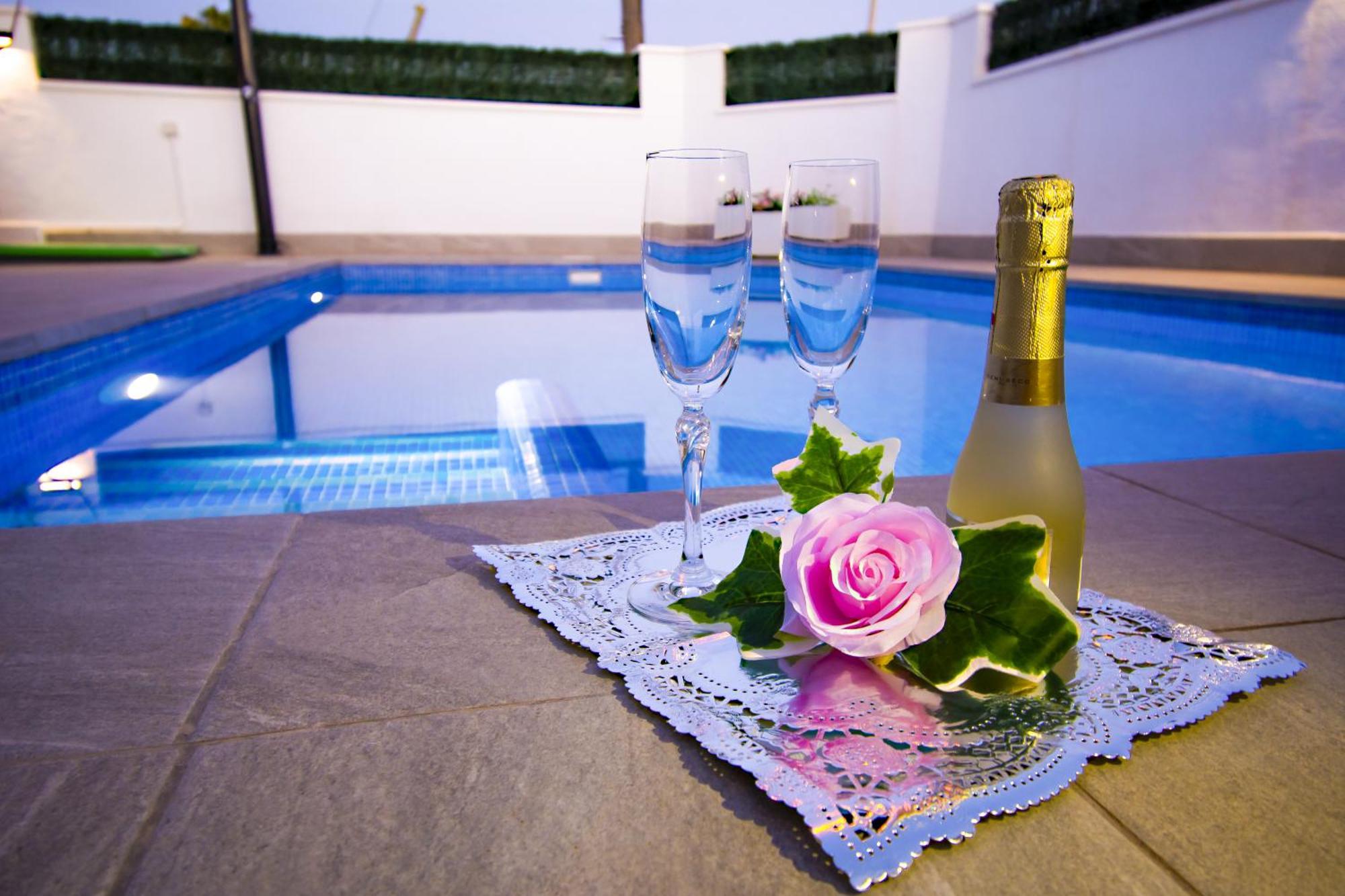Casa Soleada Piscina Climatizada Y Privada Villa Santiago De La Ribera Eksteriør billede