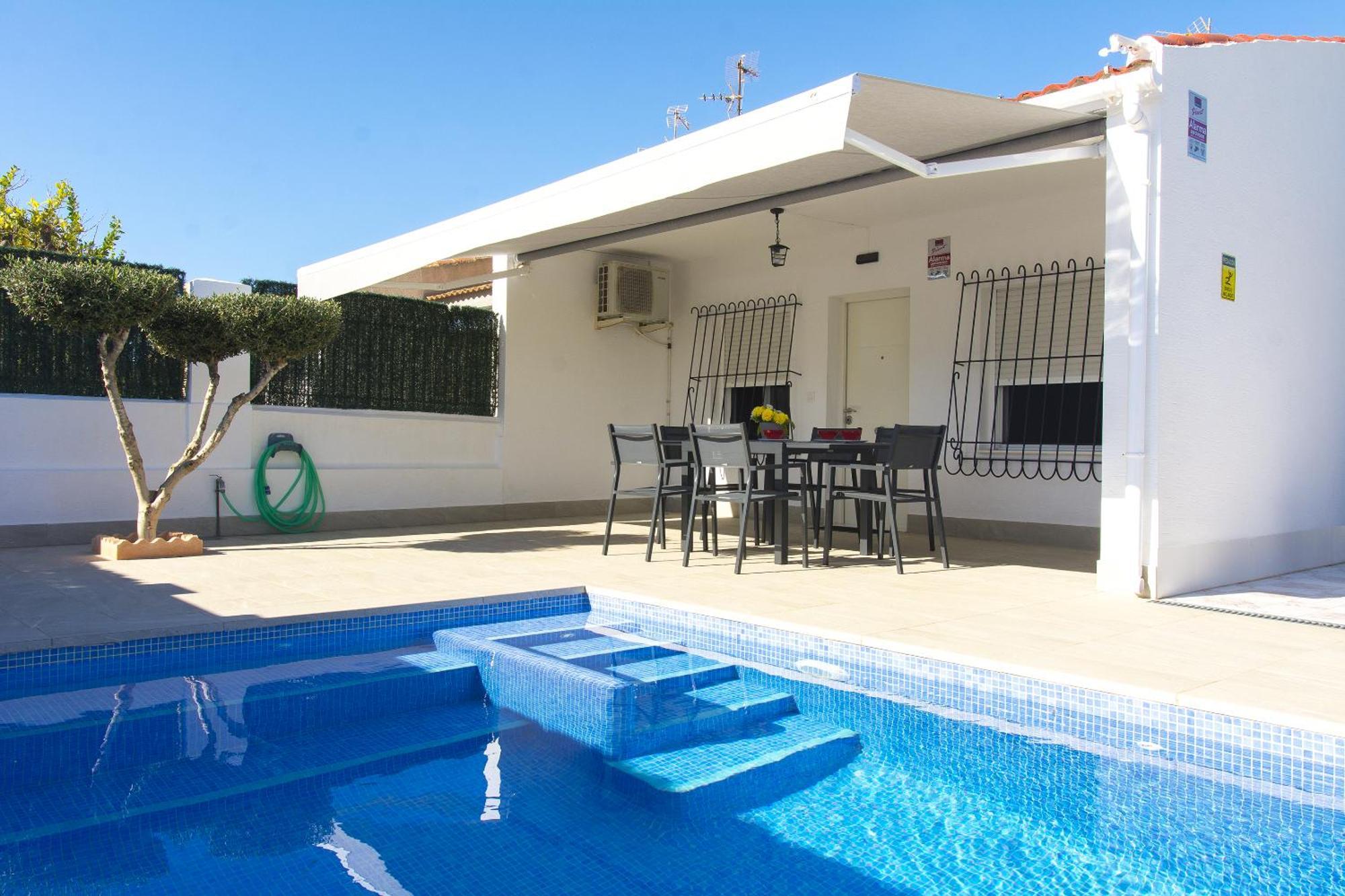Casa Soleada Piscina Climatizada Y Privada Villa Santiago De La Ribera Eksteriør billede